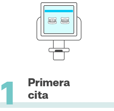 Primer paso de tratamiento de carillas dentales en valladolid